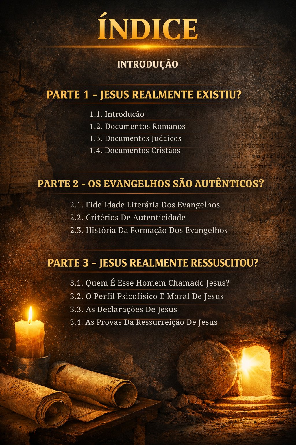 Índice do Ebook